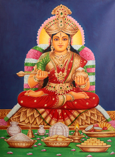 Information of Divine Chants Of Goddess Shakti Annapoorna Stotram in telugu